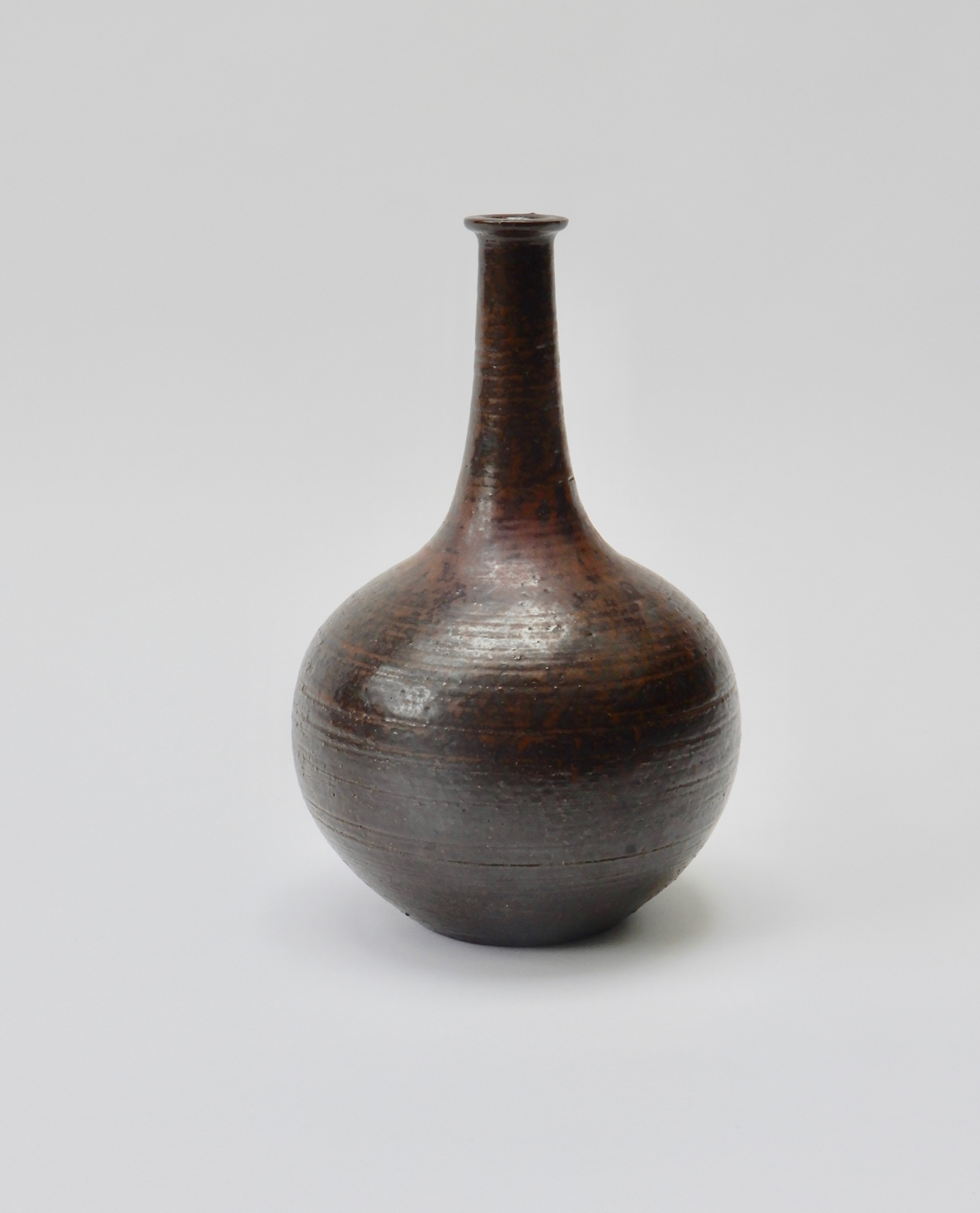 Sold - German Bronze Ceramic Vase
