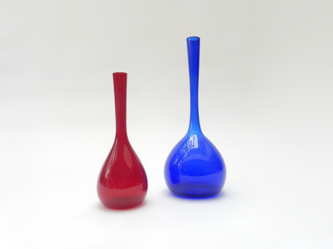 Sold - VASES BLEUS&ROUGES