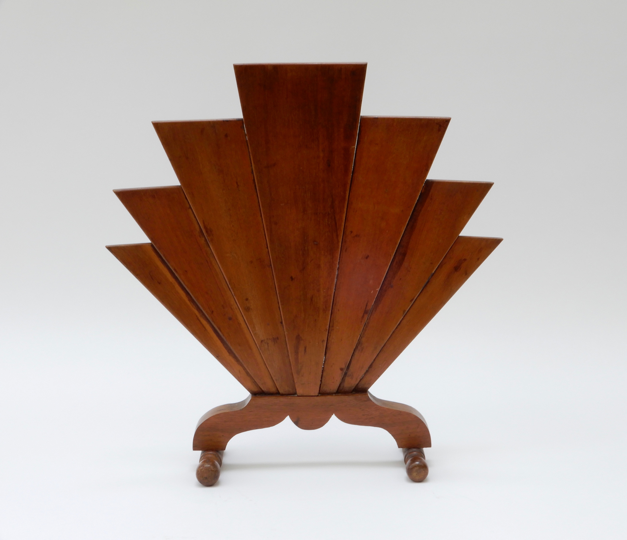 Sold - Wooden Fire Screen