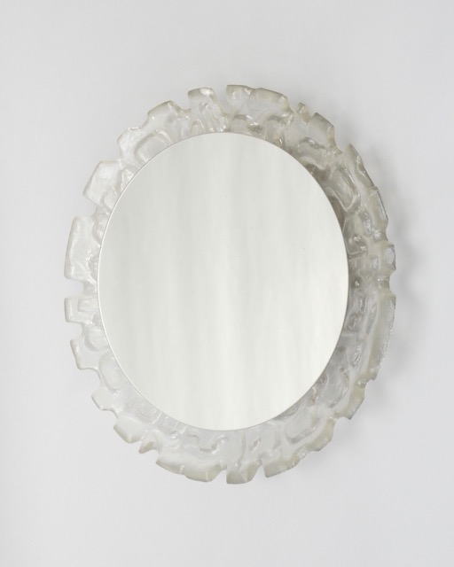 Sold - Illuminating Lucite Mirror (small)
