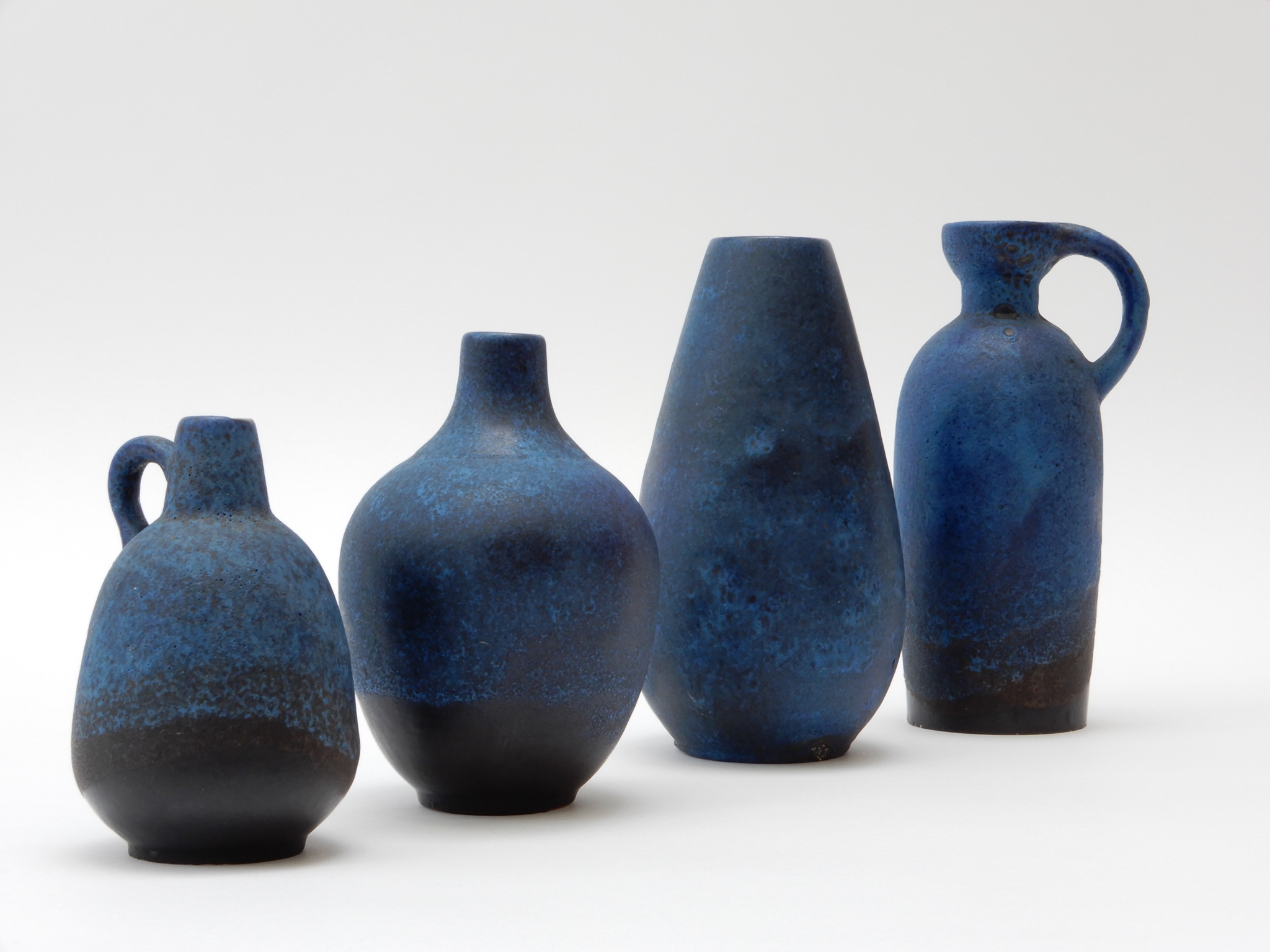 Sold - Blue Ceramic Vases