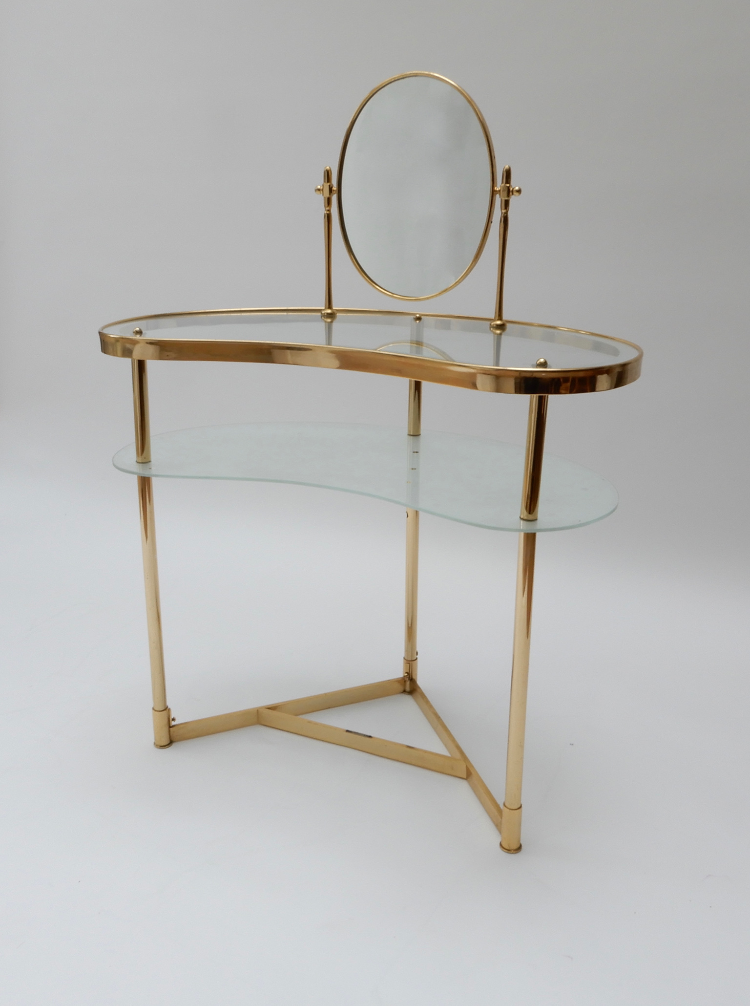 Sold - Dressing Table with Oval Mirror