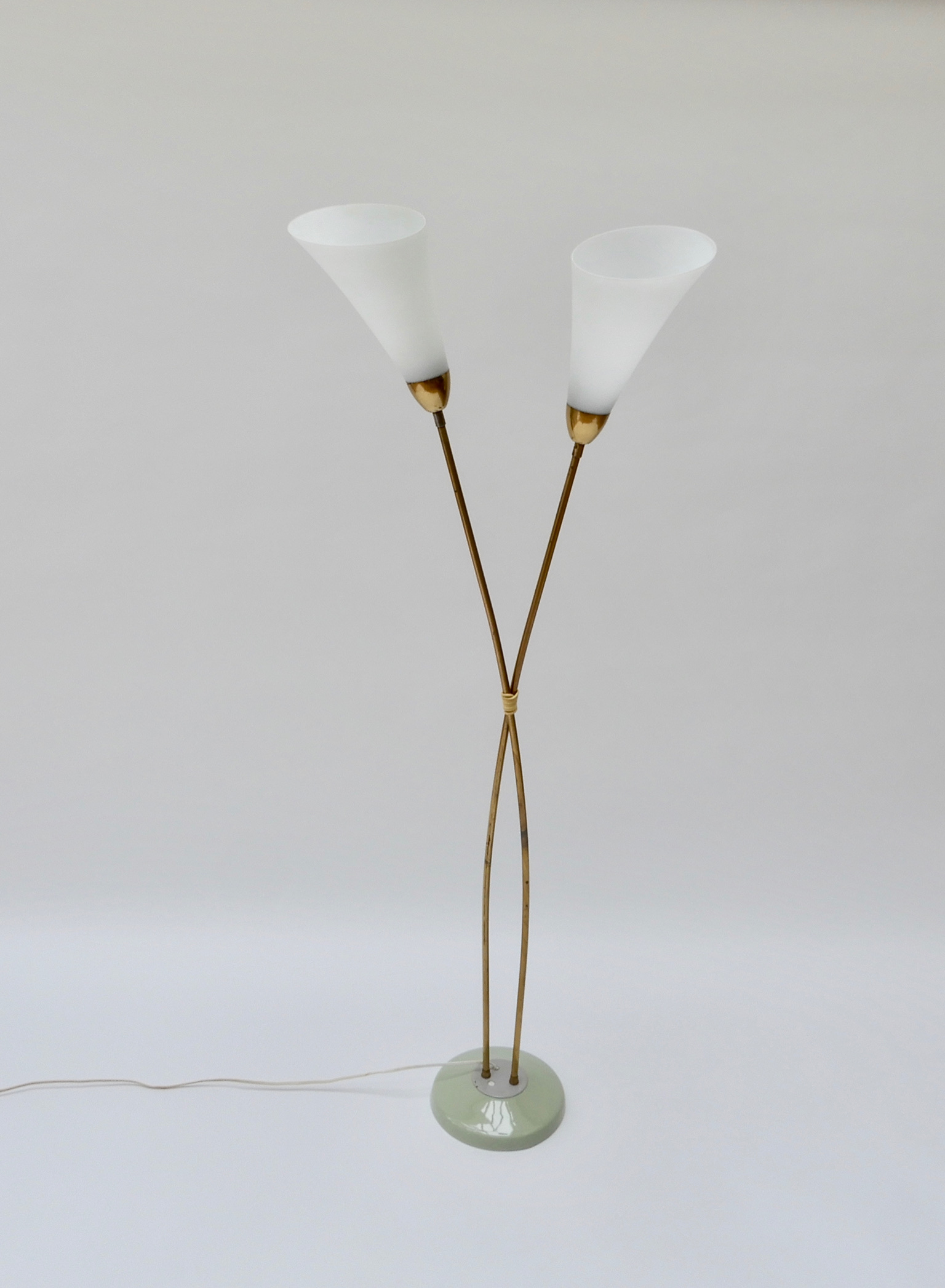 Brass Floor Lamp