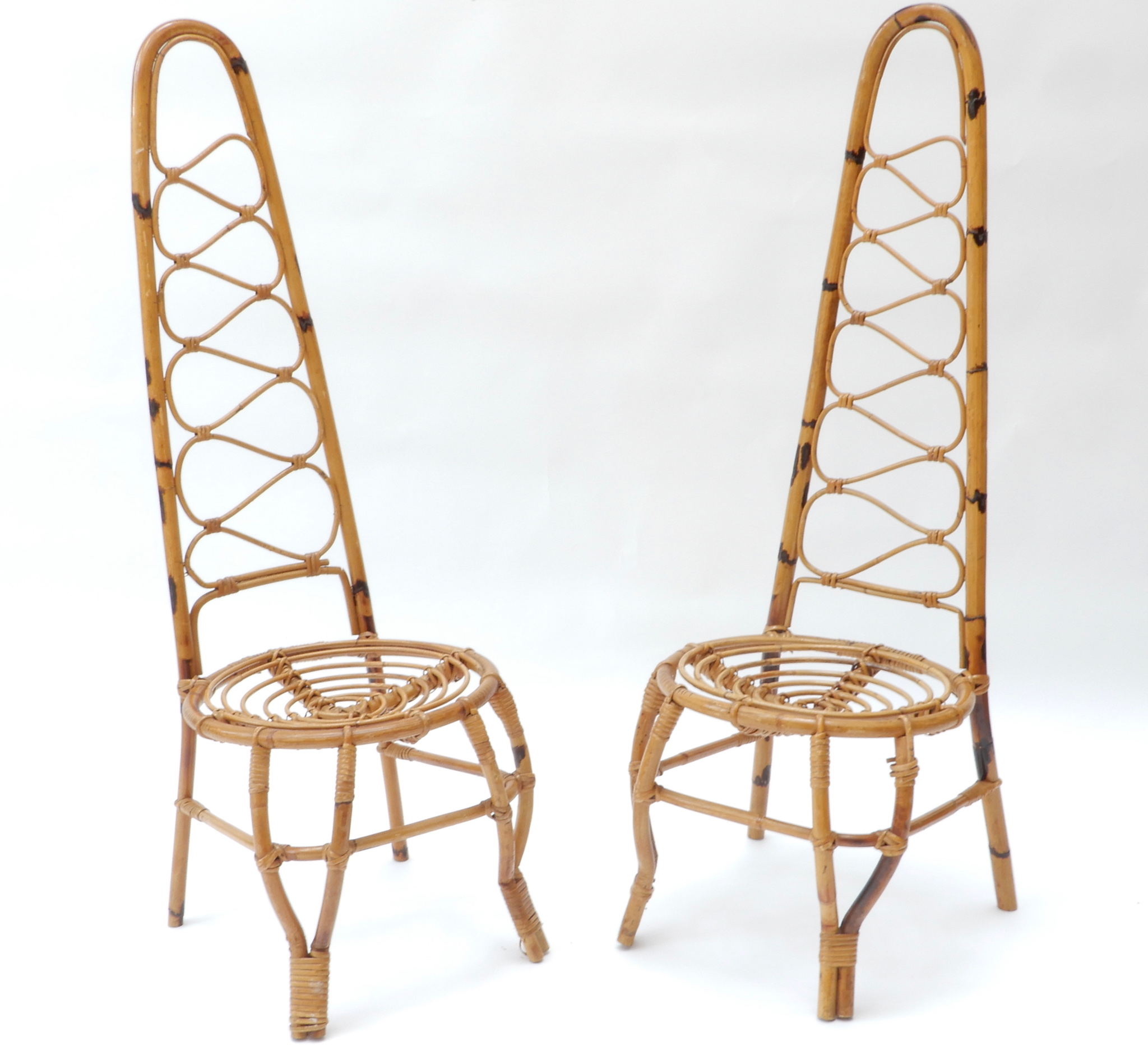 Sold - Rattan and Bamboo Chairs