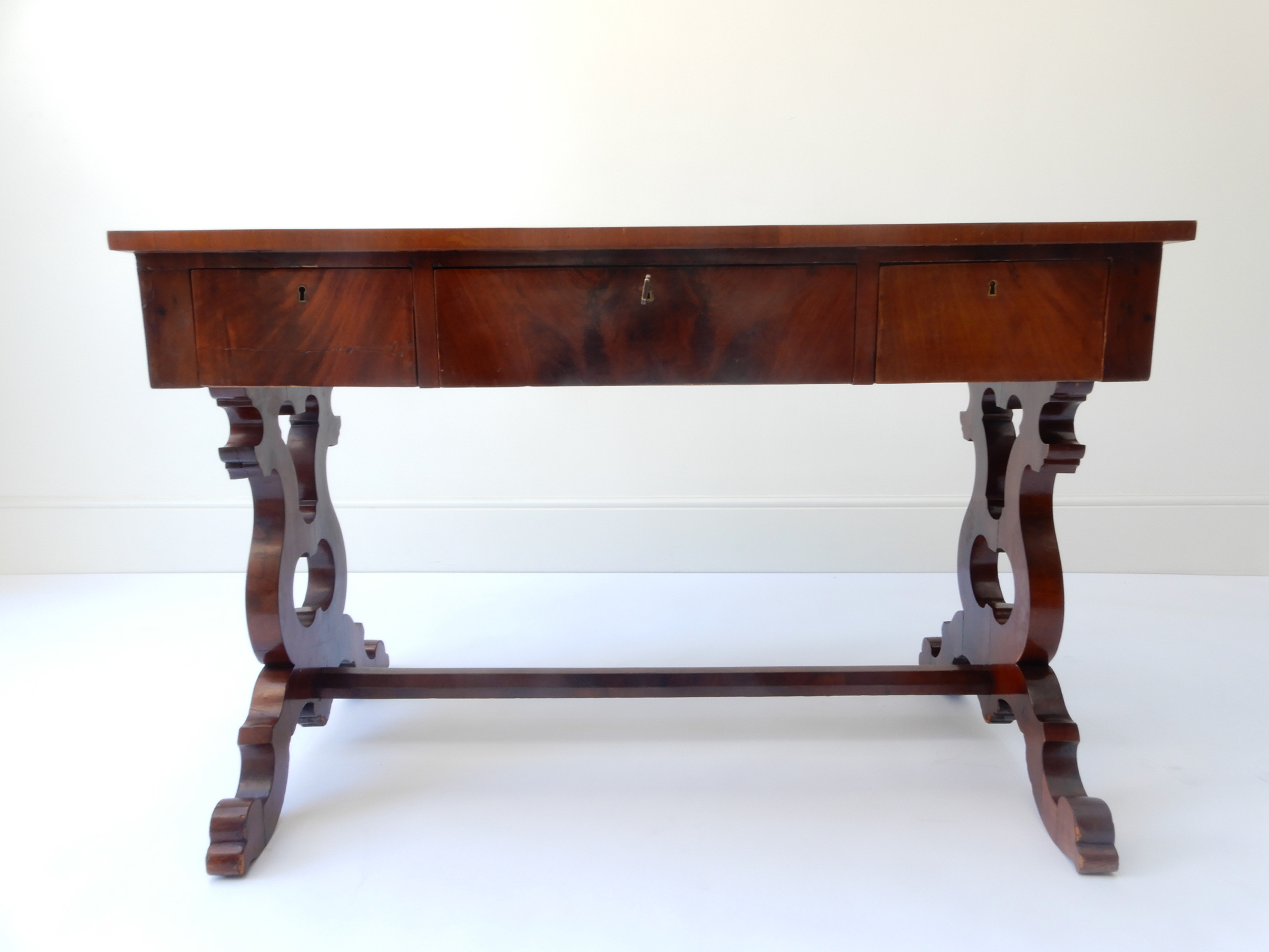 Charles X Wooden Desk Table