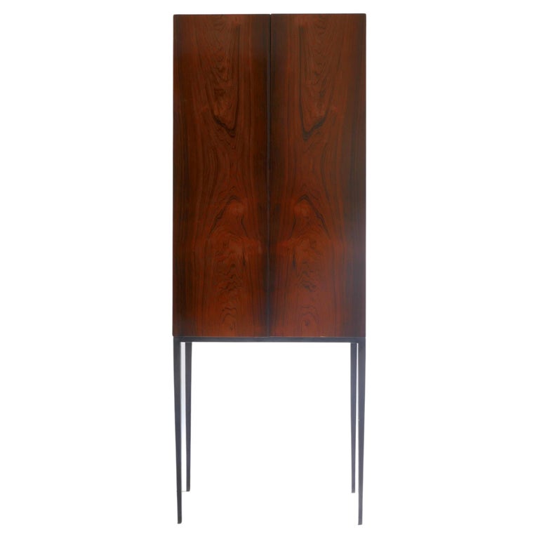 Sold - Italian Rosewood Cabinet / Dry Bar, Italy, 1960s