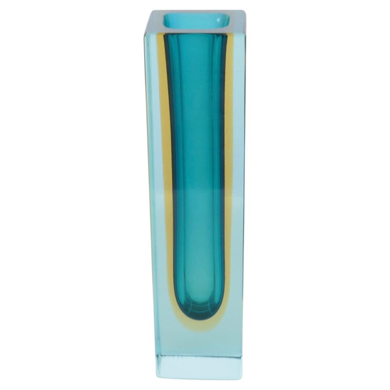 Murano Sommerso Soliflore by Flavio Poli Signed and Dated 1961