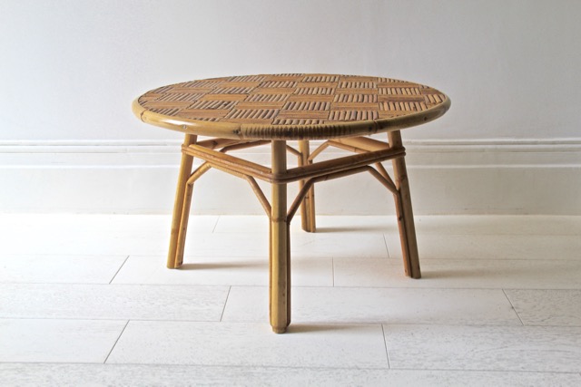 Sold - Rattan Table